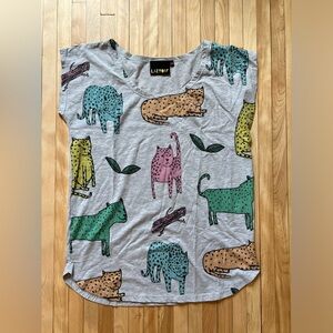 Colorful Cats Muscle Tee